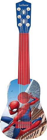 Lexibook Spider-Man My First Guitar 21" 6 Nylon Strings Guide Included