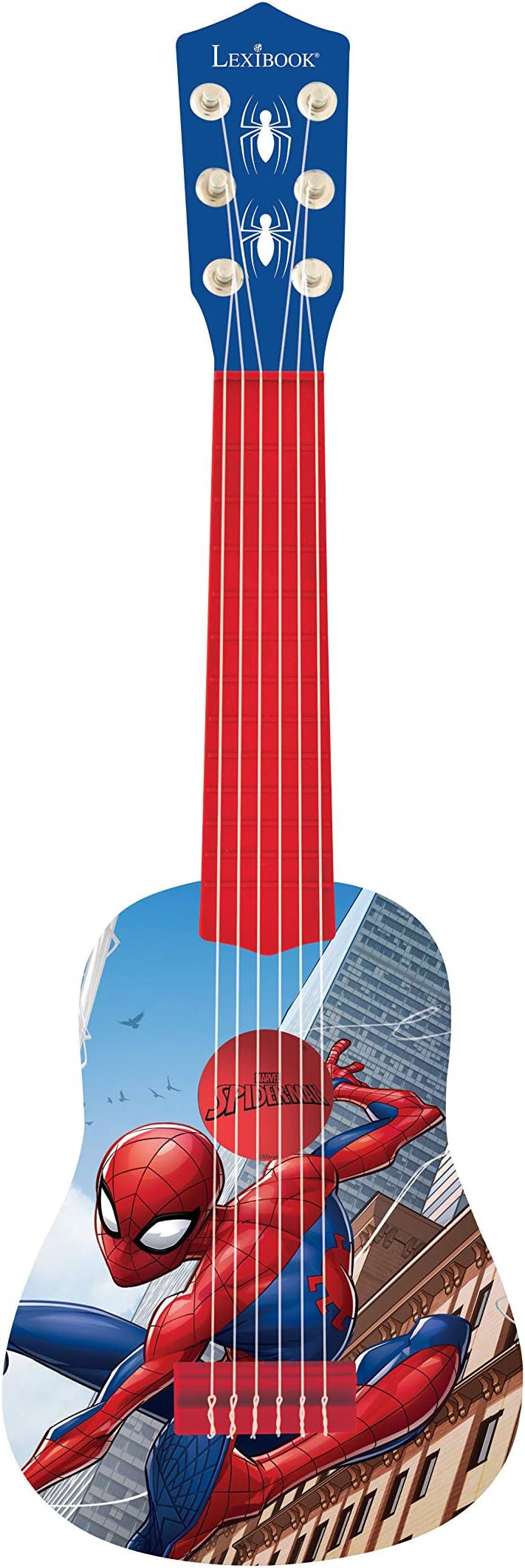 Lexibook Spider-Man My First Guitar 21" 6 Nylon Strings Guide Included