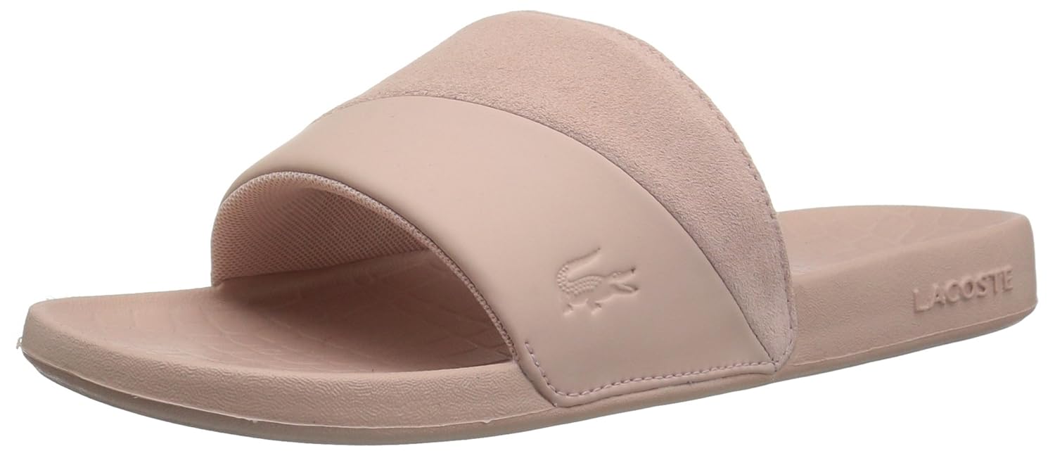 lacoste slides for women