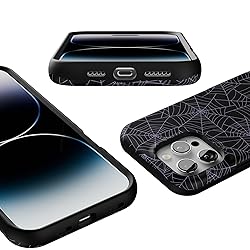 Casely Midnight Web Case for iPhone 16 Pro Max