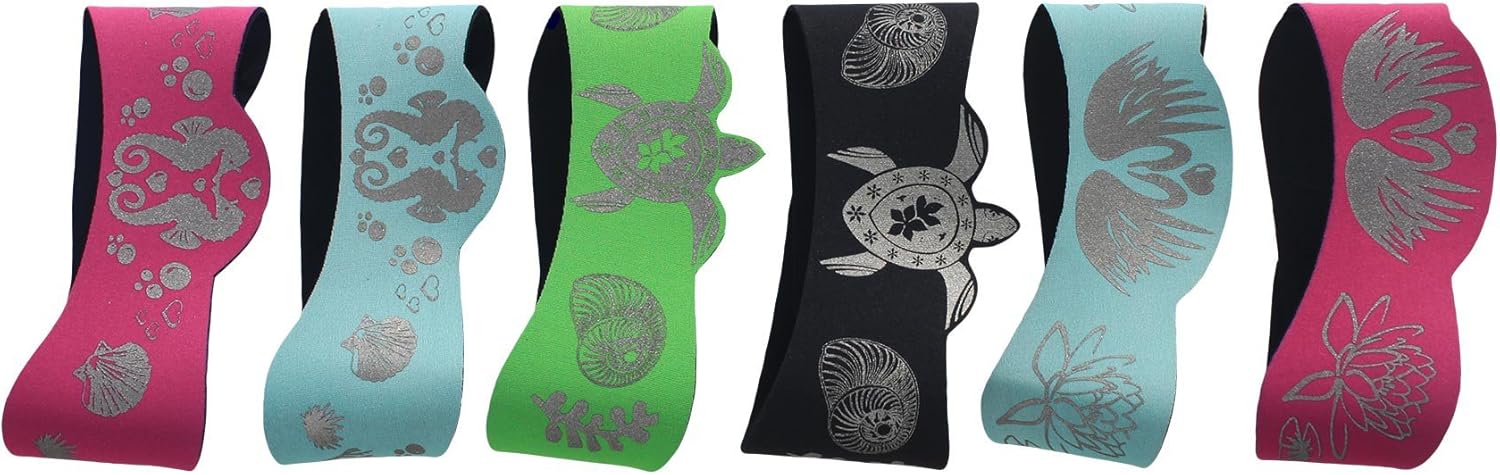 Will & Fox Swimming Headband with Earplugs for Kids - Non Slip Grip and Adjustable Ear Band (Turtle Black, Medium) : Sports & Outdoors