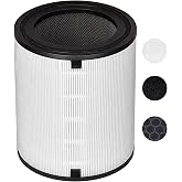 for LEVOIT LV-H133 Air Purifier Replacement Filter Set | Compatible with LV-H133 Air Purifier, Part Number LV-H133-RF, True and Activated Carbon, 3-IN-1 Filtration System