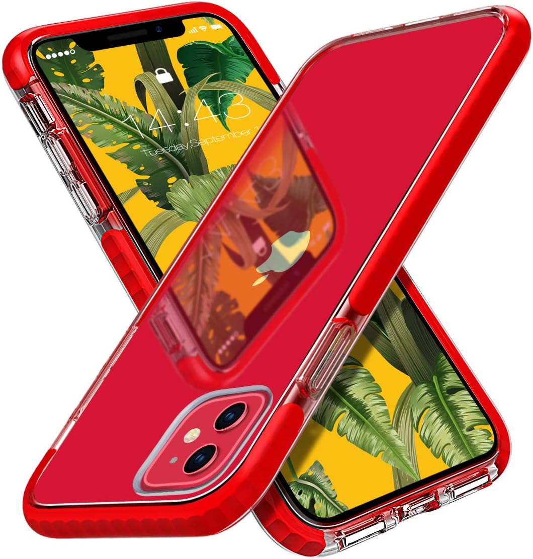 MATEPROX iPhone 11 Case Clear Thin Slim AntiYellow AntiSlippery Anti