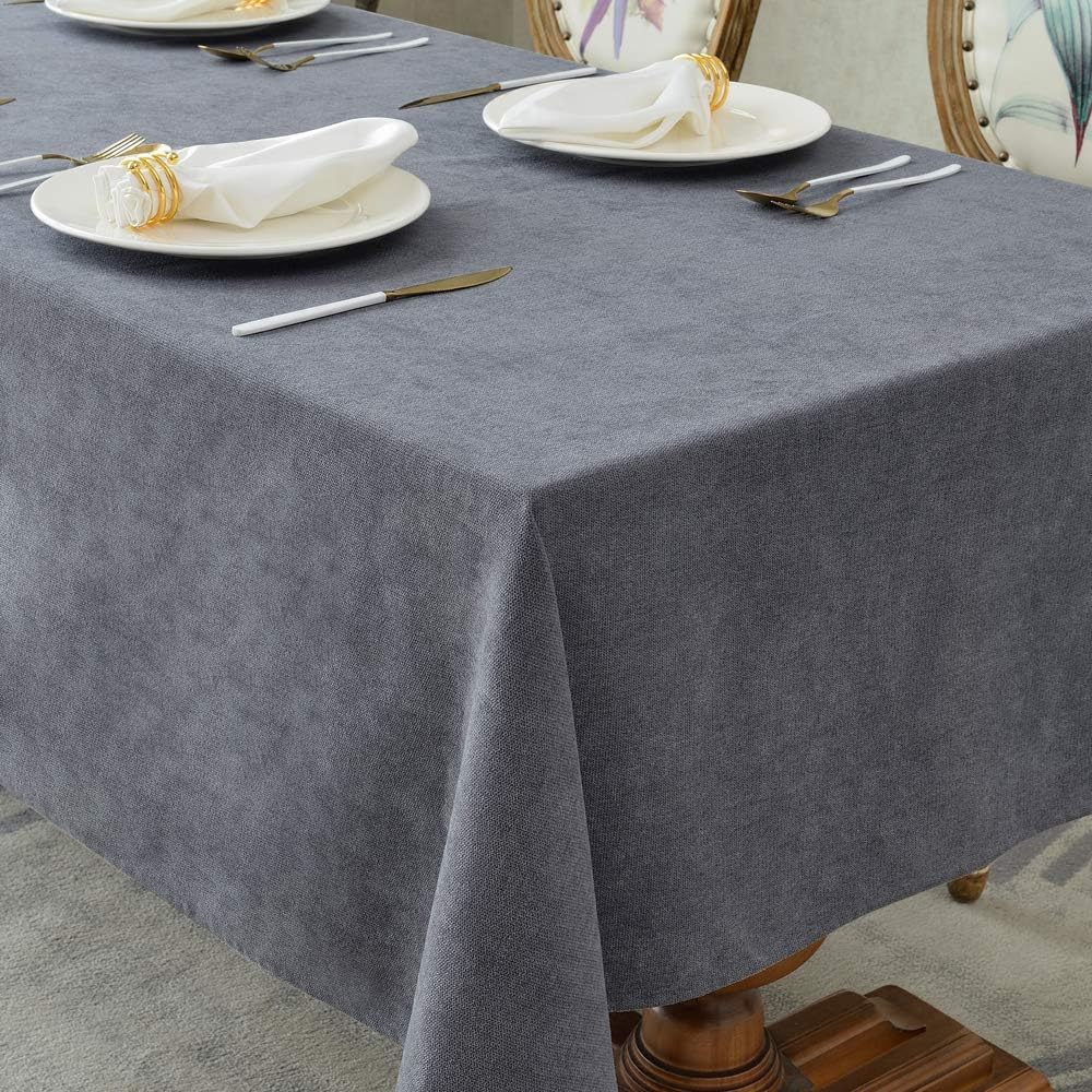 BALCONY & FALCON Rectangular Table Cloth, Waterproof & Washable, Wrinkle Resistant - Image 3
