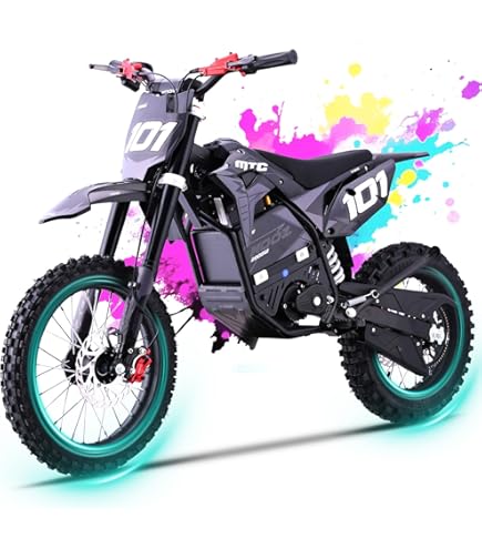 Amazon.com: KOOZ HP115E 40MPH 60V 2000W Electric Dirt Bike for