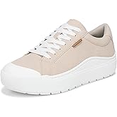 Dr. Scholl's Women's Time Off Sneaker Light Sand Tan 8.5 M