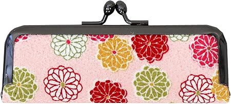 Amazon 小紋工房 印鑑ケース 朱肉付き はいから小菊 ピンク 二越ちりめん 京都 和komono 江戸小紋 07 印鑑ケース 印箱 文房具 オフィス用品