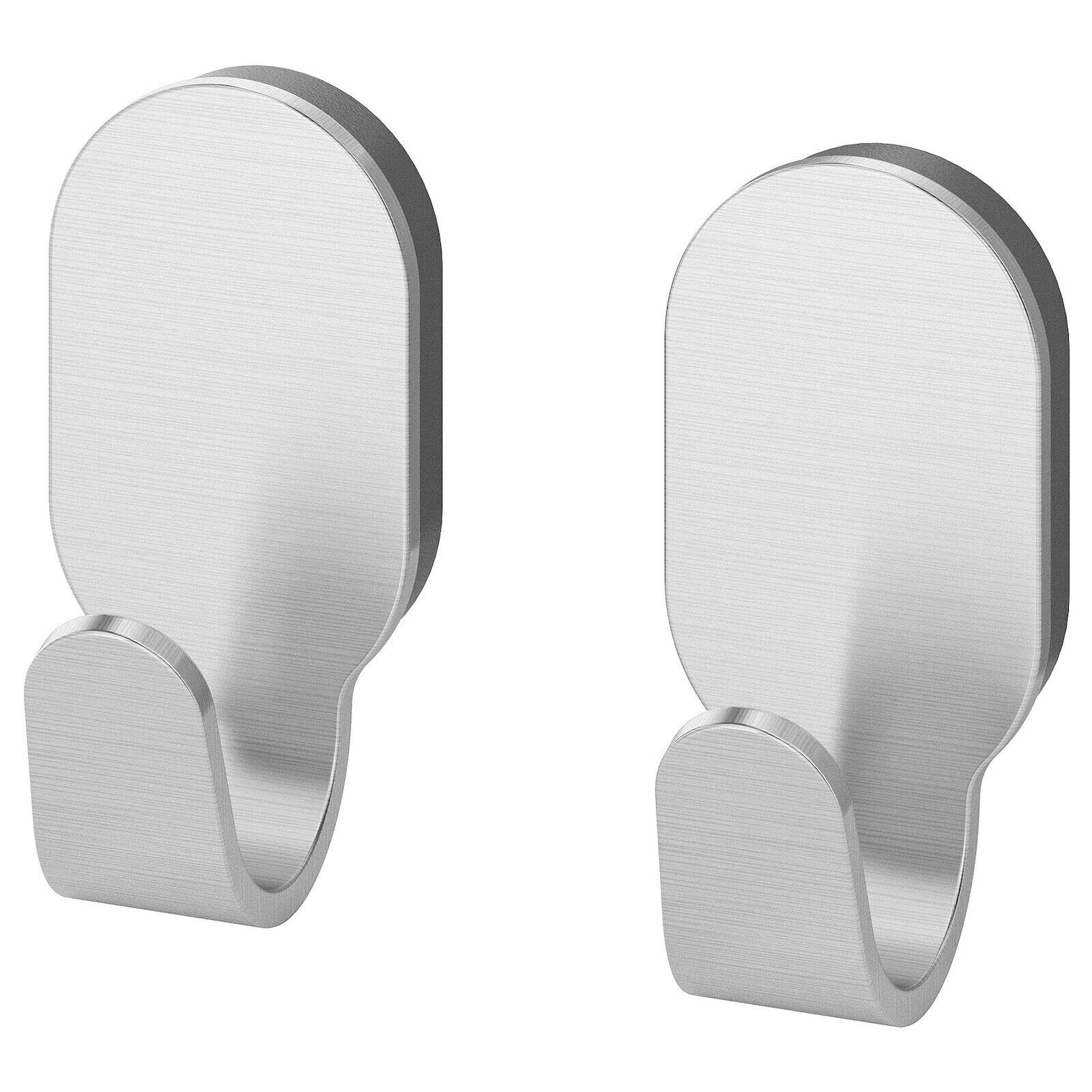 IKEA Brogrund Hook Stainless Steel 2 pack 603.285.42
