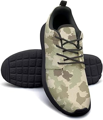 camo running sneakers