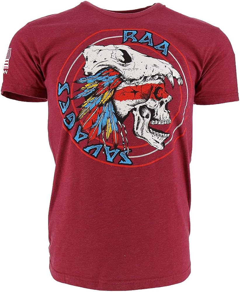 Rogue American Raa Savages Men's TShirt, Color Red, Size M