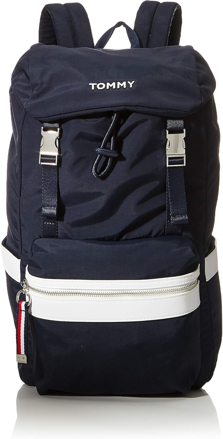 Tommy Hilfiger NYLON BACKPACK Sac à dos Femme Blanc / Bleu