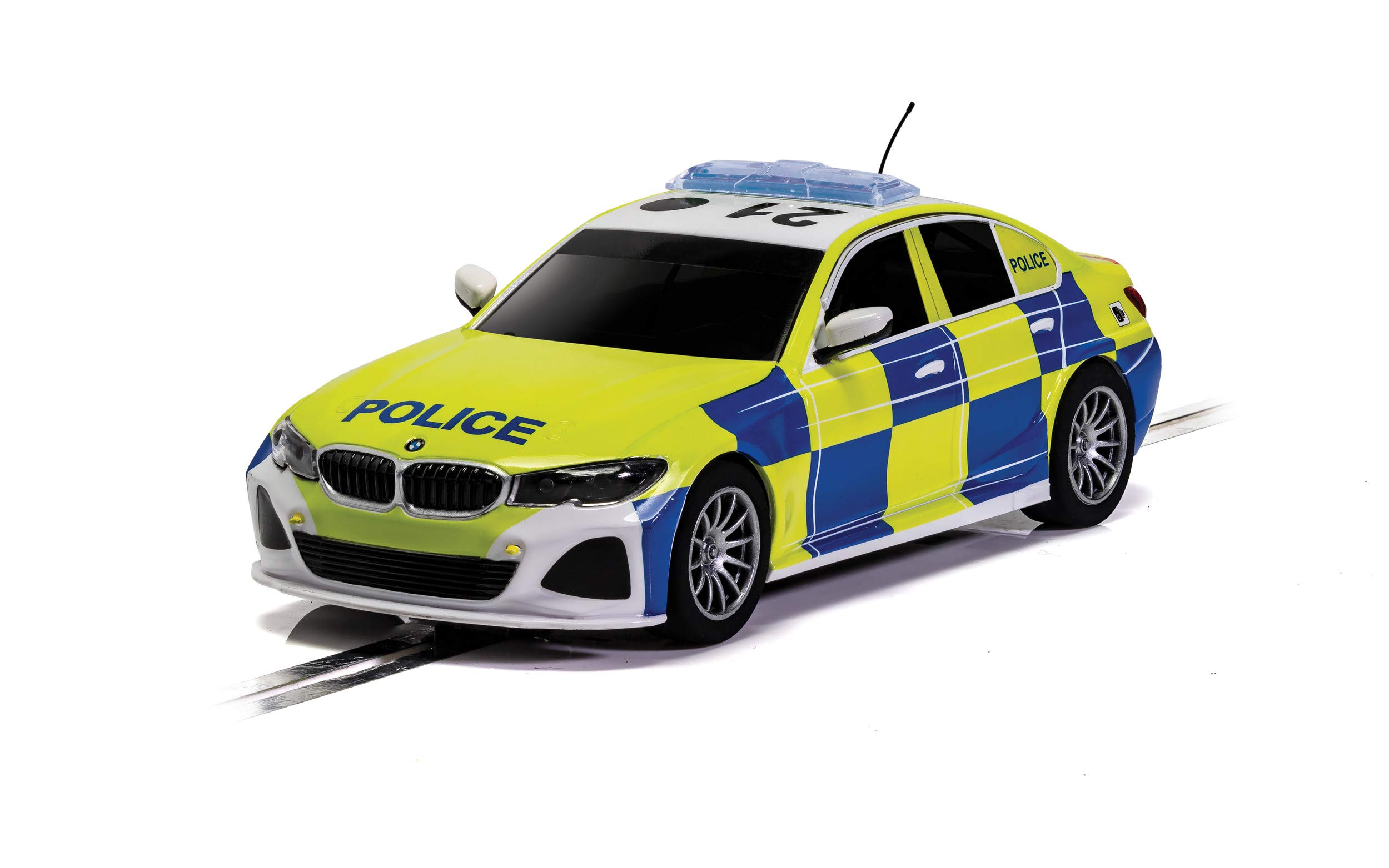 Scalextric Cars - C4165 BMW 330i M-Sport - Police Car - Toy Slot Car for use with Race Tracks or Set - Small Kids Gift Ideas for Boy/Girl Ages 5+, Scalextric Accessories, Blue