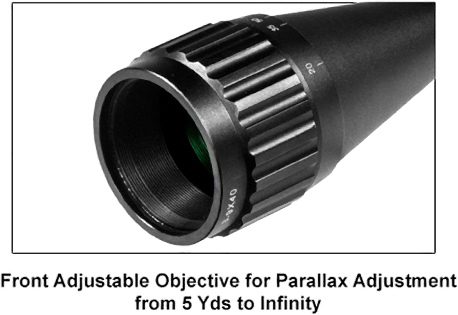 UTG 3-9X40 1" Hunter Scope, AO, 36-color Mil-dot, Airgun Rings : Sports & Outdoors