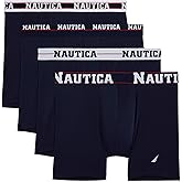Nautica Men's 4 Pack Limited Edition Micro Stretch Boxer Briefs