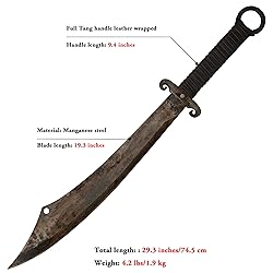 SV 0183 Handmade cast Manganese Steel 52HRC Machete