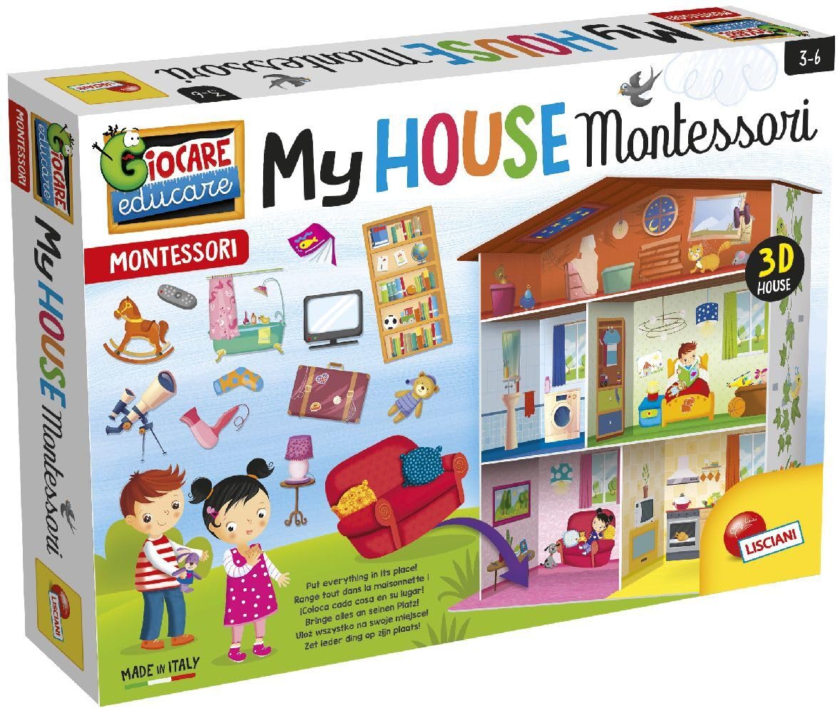 Lisciani EX72477 Montessori Maxi My House