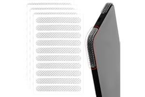 40 PCS Clear Grip Tape, Cell Phone Grip Tape, Non Slip Side Sticker, Adhesive Phone Stickers, Waterproof Textured Strips Deca