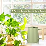GUKJOB Watering Can Indoor Plants 35oz Stainless Steel Long Spout Sage view 3