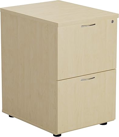 Office Hippo 2 Drawer Filing Cabinet Pre Assembled Wood Maple One Size Amazon Co Uk Kitchen Home