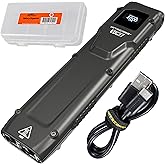 Nitecore EDC27 3000 Lumen Flat EDC Flashlight, USB-C Rechargeable High Performance Slim Compact Pocket Light with Digital Dis