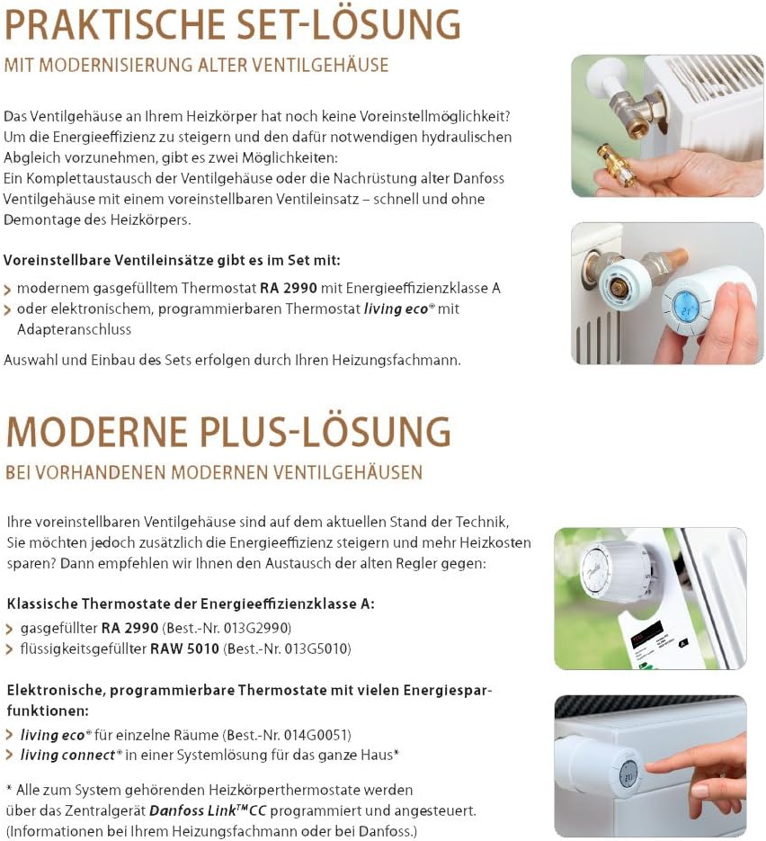 Heizung Heimwerker Danfoss Fernfuhler Raw5012 Nr Installation