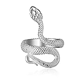 HIIXHC Snake Rings Fashion Animal Rings for Women