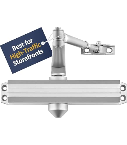 thumbnail interactive-video image 1 of Tell Manufacturing DC100018 Heavy Duty Aluminum Door Closer – Grade 1, Size 1-4 Adjustable 1 of 4