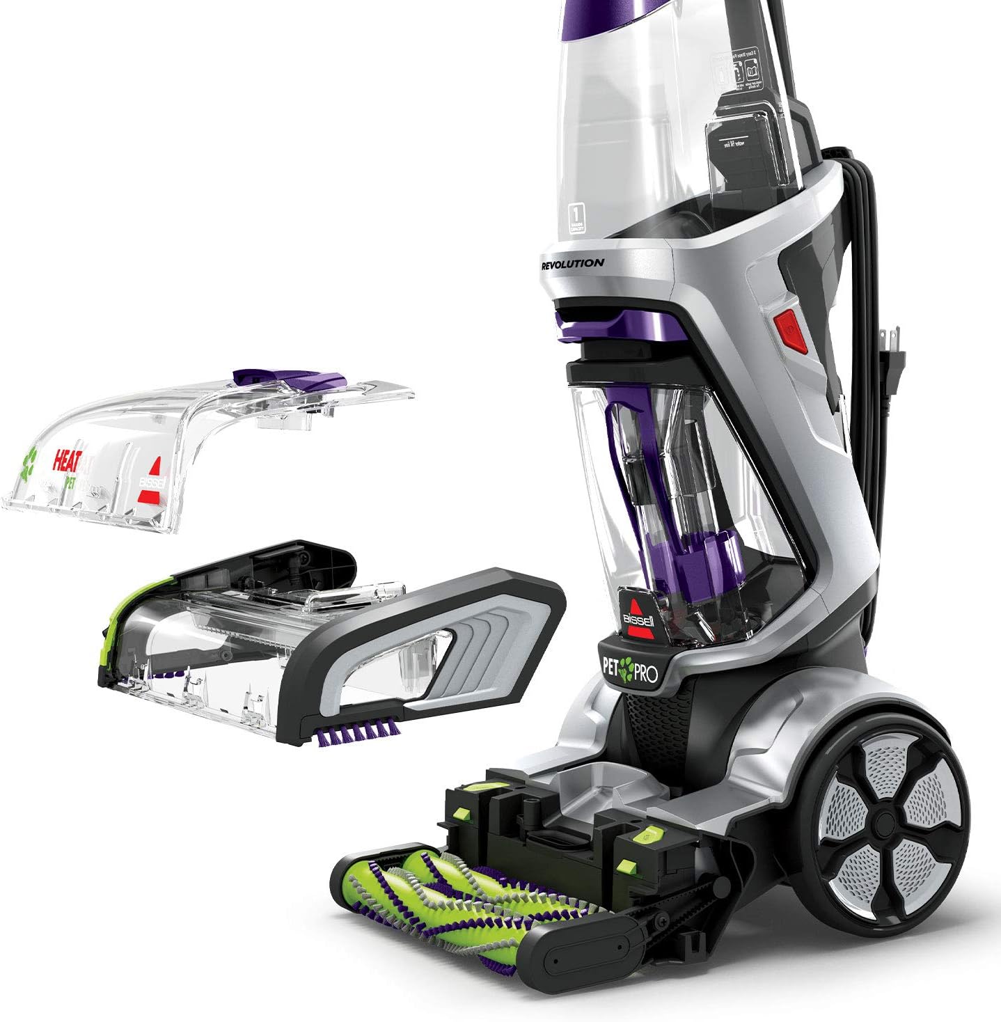 BISSELL ProHeat 2X Revolution Pet Pro Carpet Cleaner 20666 & Wash and