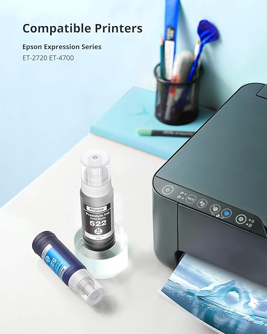 epson 522 ink compatibility chart