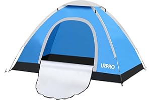 URPRO Portable Camping Tent, 2 Person Lightweight, Waterproof Windproof, UV Protection for Outdoor US