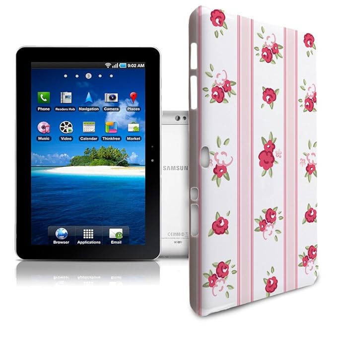 English Roses Wallpaper Pink Tablet Hard Shell Case For Ipad