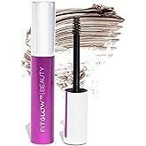 Fitglow Beauty Plant Protein Brow Gel | Natural Vegan Eyebrow Enhancer Serum | Thickening Volumizing Brow Filler | Nutrient-Rich Hair Conditioning | Strengthens, Lift, Shape & Fill | 4g - Taupe Blonde