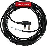 Spares2go Mains Power Cable & Plug for Numatic Henry Hetty Vacuum Cleaner view 5