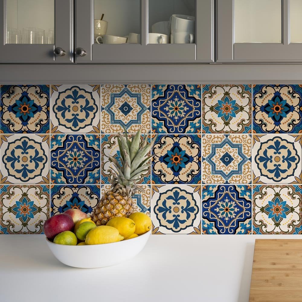 wall art PS00029P Algarde Decorative Tile Adhesive for Bathroom and