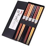 GLAMFIELDS Reusable Chopsticks Japanese Natural