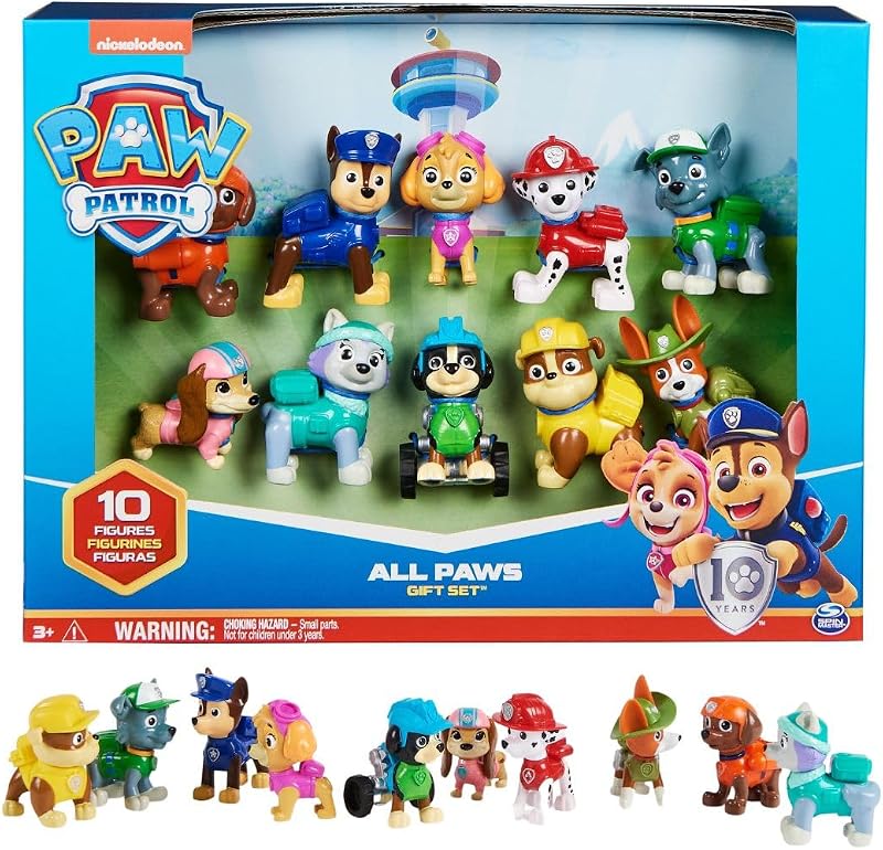 , Confezione Regalo Anniversario 10 Anni, Personaggi Collezione