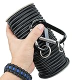 Shock Cord - Marine Grade with 2 Carabiners