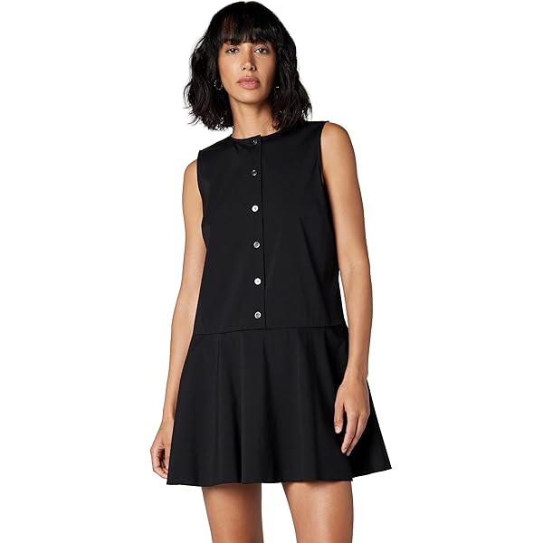 Theory Women's Admiral Crepe Jasneah Dress, Black, 00 at Amazon Women's  Clothing store