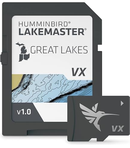 Amazon.com: Humminbird LakeMaster Premium Great Lakes V1 Map SD