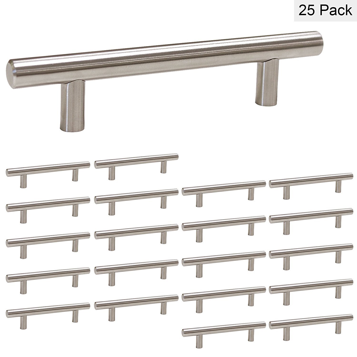 Best Homdiy 3.5 Inch Kitchen Cabinet Brushed Nickel Hd201sn