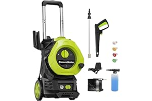 PECTICHO Electric Pressure Washer 4800PSIMax 2.9 G Power Washer with 25 Feet Hose,16.4 Feet Power Cord, Car Wash Machine Blue Ideal Cleaning for Garden