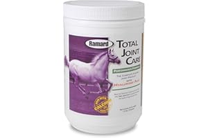 Ramard Total Joint Care Supplements - Equine Joint Supplement w/Glucosamine, Chondroitin, Chondroitin Sulfate, Vitamin C, & Hyaluronic Acid, Total Tendon Care Horse Joint Support Supplement 1.12 lbs