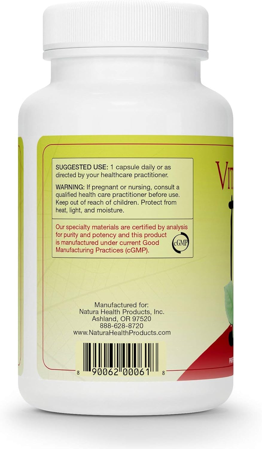 Natura Health Products - Vitamin D-A-K, Bone, Heart and Vision Supplement - with Strength Supporting Vitamins D3 5000 IU, K1, K2, and Vitamin A from Carotenoids- 60 Capsules: Health & Personal Care