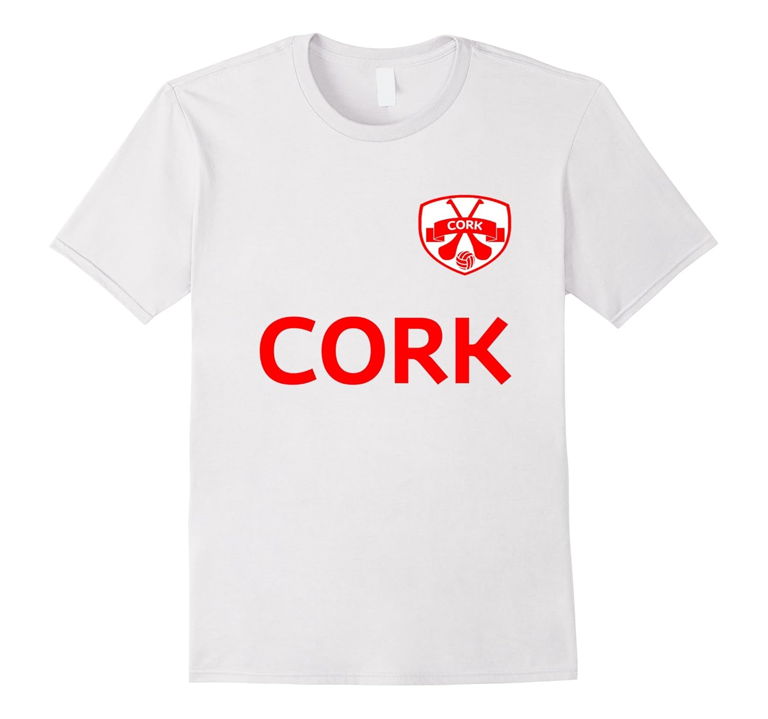 Ireland County Cork Football and Hurling TShirtCD Canditee