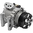 JooWing A/C Compressor & Clutch For 2002-2009 Chevy Trailblazer GMC Envoy 4.2L 25825339/ Buick Rainier 4.2L/ GMC Envoy XL 4.2L/ Oldsmobile Bravada 4.2L/ 2005-2009 Saab 9-7x 4.2L