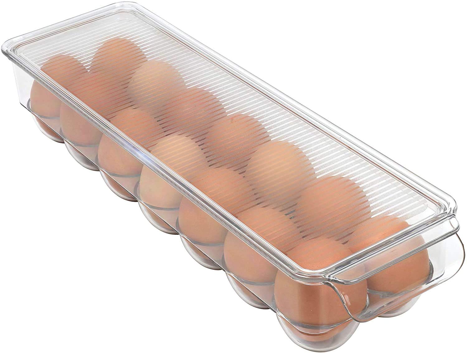 Buy Inditradition Unbreakable Acrylic Egg Storage Box with lid for 14