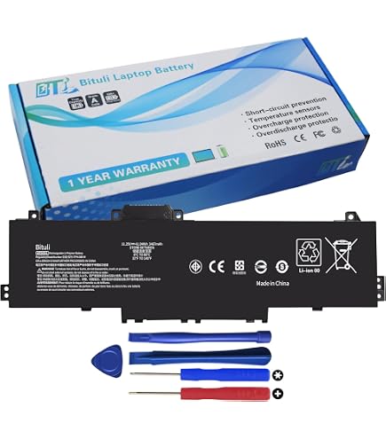 Amazon.com: Yafda PC03XL Battery Replacement for HP Pavilion Aero