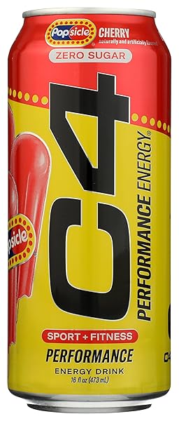 C4 PERFORMANCE ENERGY DRINK CHERRY POPSICLE 16OZ