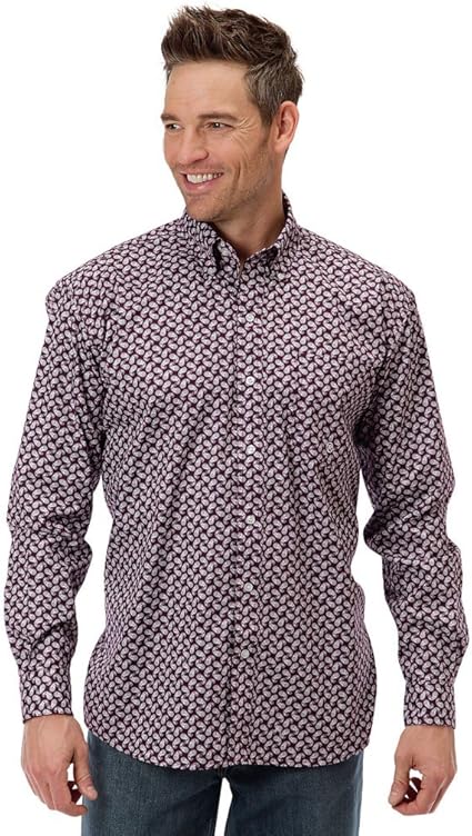 Amazon Roper Westernシャツメンズペイズリーl Sパープル03 001 0326 0696 Pu Us サイズ 3l カラー パープル シャツ 通販