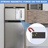 Zuimei Magnetic Shopping List Pad 2 Pack with Pen Clip 50 Sheets Each view 2